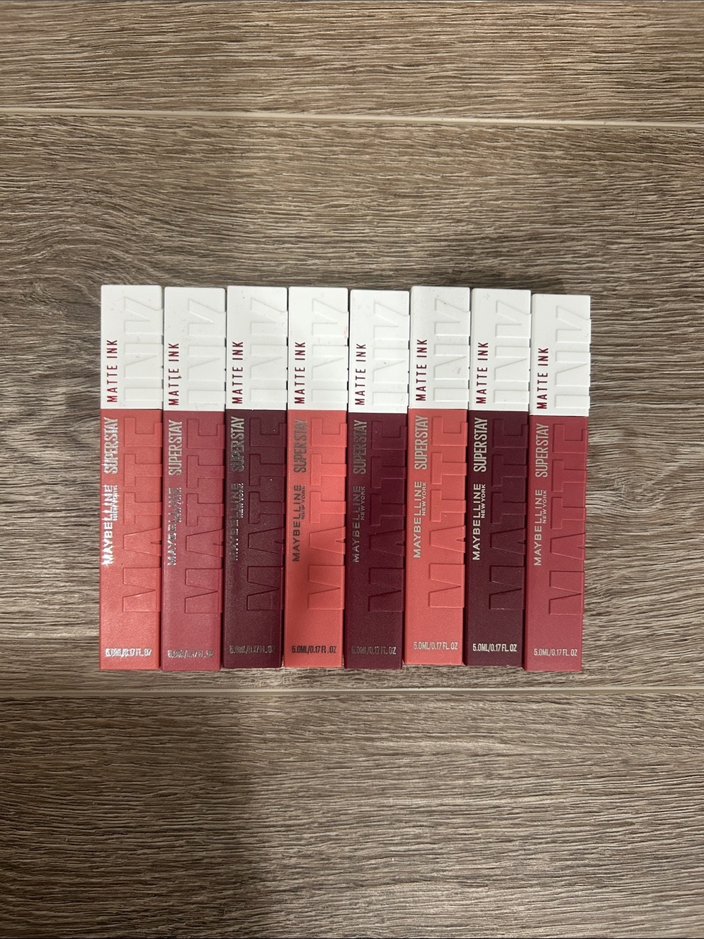 8X Maybelline Super Stay Matte Ink Liquid Lipstick Set ( FIRM PRICE )